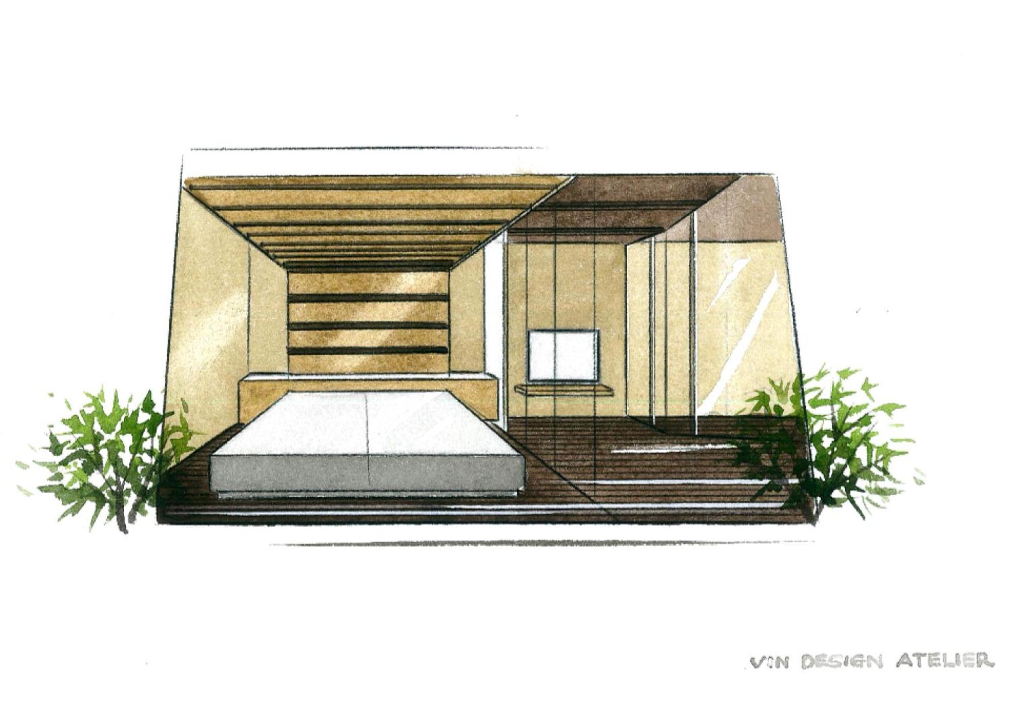 Amane Resort Seikai Beppu Rom bilde A conceptual sketch of the proposed station.